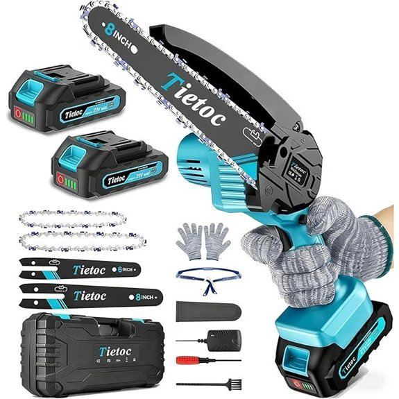 mini cordless chainsaws 8 6