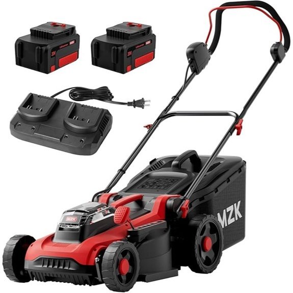 mzk 40v cordless lawn mower