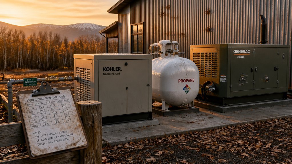 natural gas cheapest diesel durable
