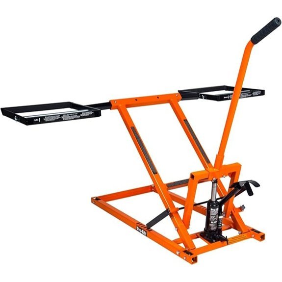 pro lift mower lift capacity