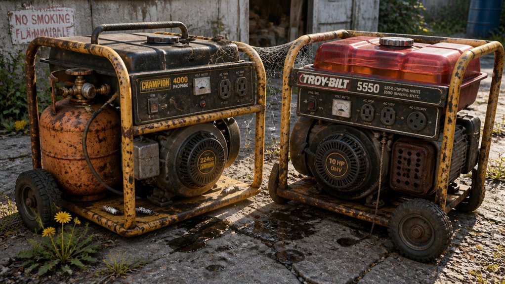 propane pertains to generator comparison