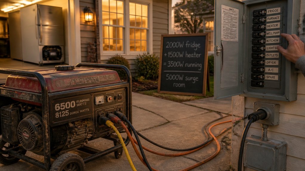 running vs surge watts safely managed
