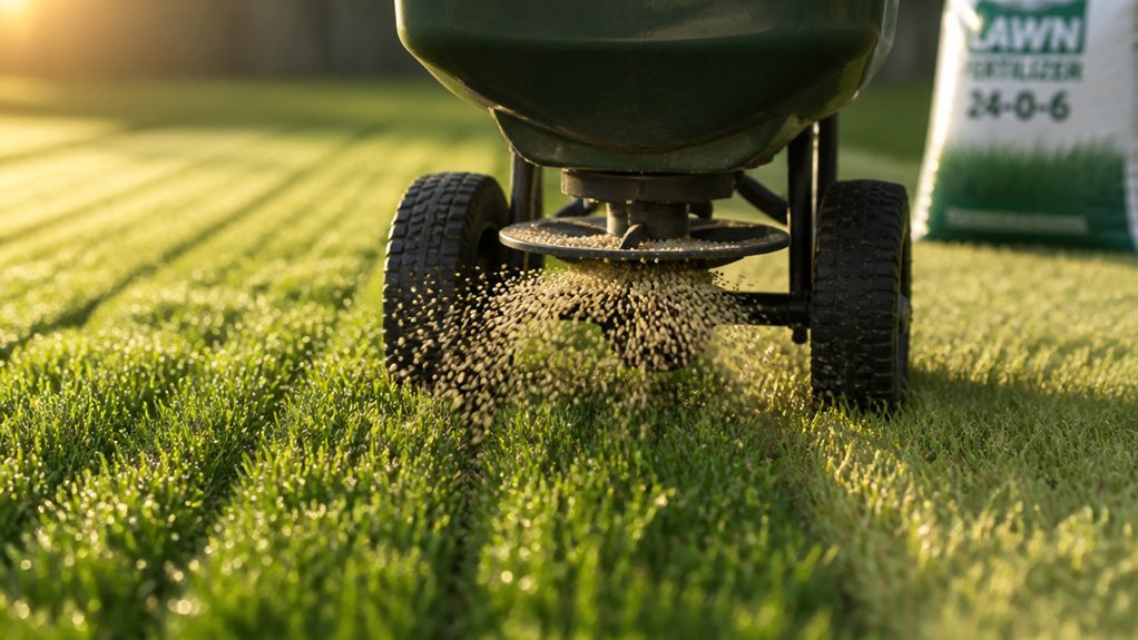 seasonal nitrogen guidelines for lawns