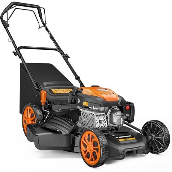 self propelled 170cc mower
