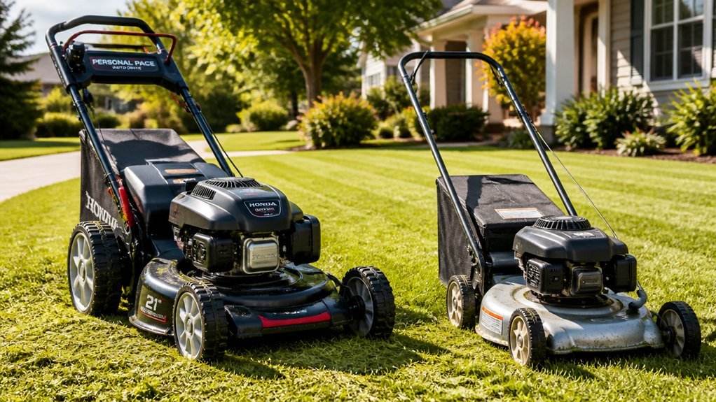 self propelled versus push mower