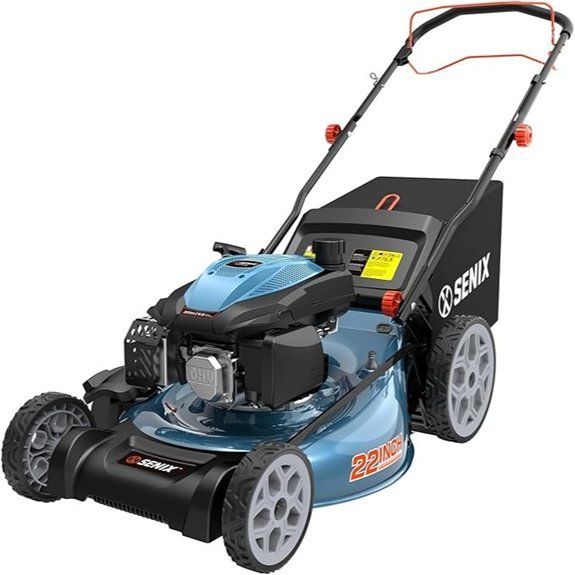 senix 201cc gas mower
