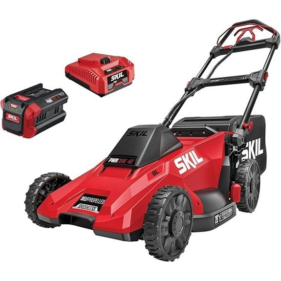 skil 40v brushless mower kit