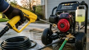 starting a pressure washer guidance