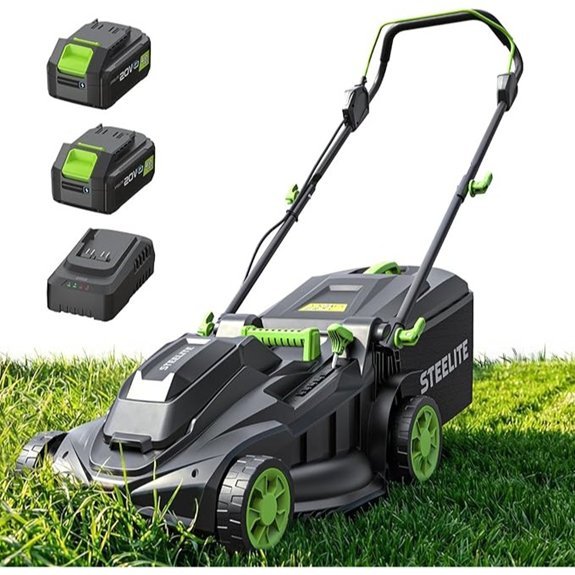 steelite 40v 17 cordless mower