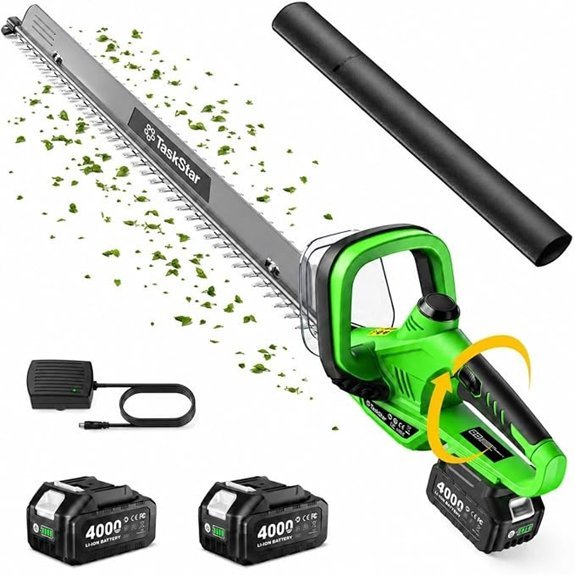 taskstar 22 cordless hedge trimmer