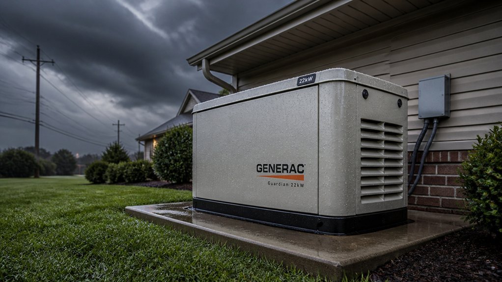 weatherproof rain ready standby generators