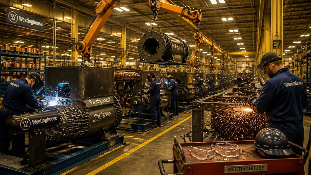 westinghouse generator manufacturer details