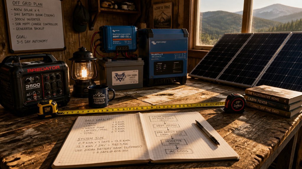 what size solar generator needed