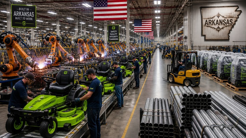 where are bad boy mowers manufactured