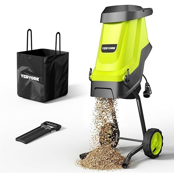 yeryork electric wood chipper