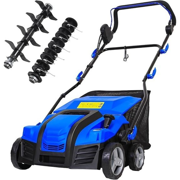16 inch dethatcher with bag