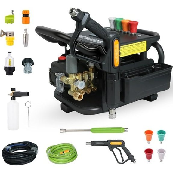 2025 upgraded 100bar pressure washer