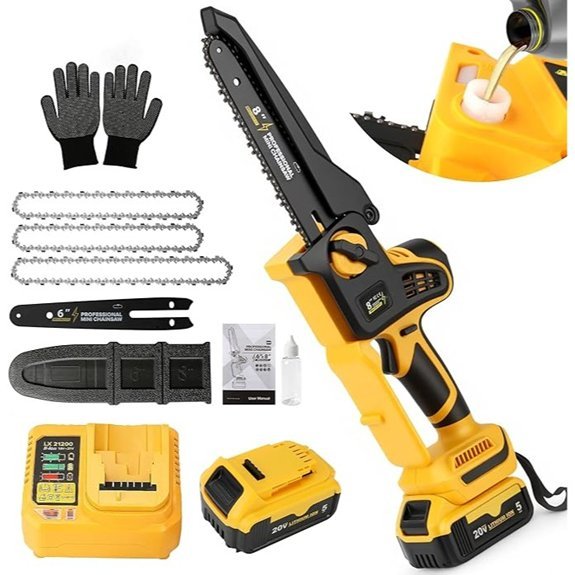 2026 8 inch brushless chainsaw