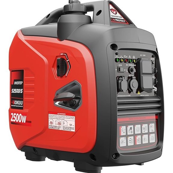 2500w inverter generator with co sensor