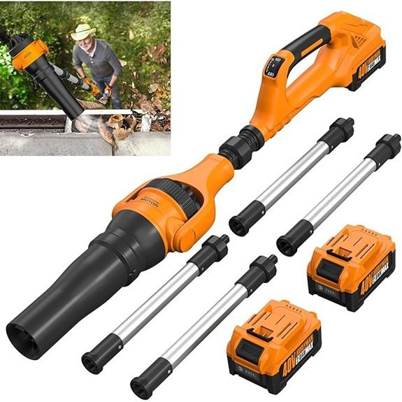 40v cordless blower kit for gutters