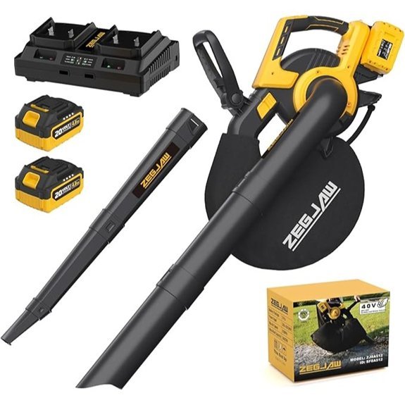 40v cordless leaf blower vacuum