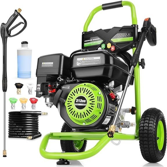 4200 psi gas pressure washer