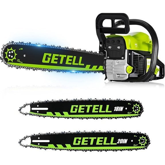 58cc gas chainsaw bars