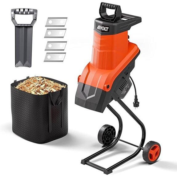 aivolt 15 amp chipper shredder