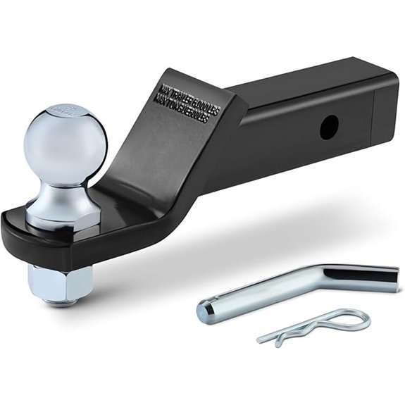 amazon basics trailer hitch ball mount
