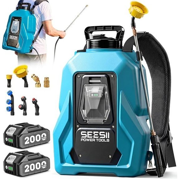 battery powered 5 gallon sprayer
