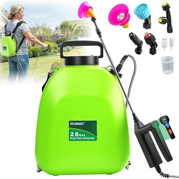 battery powered backpack sprayer