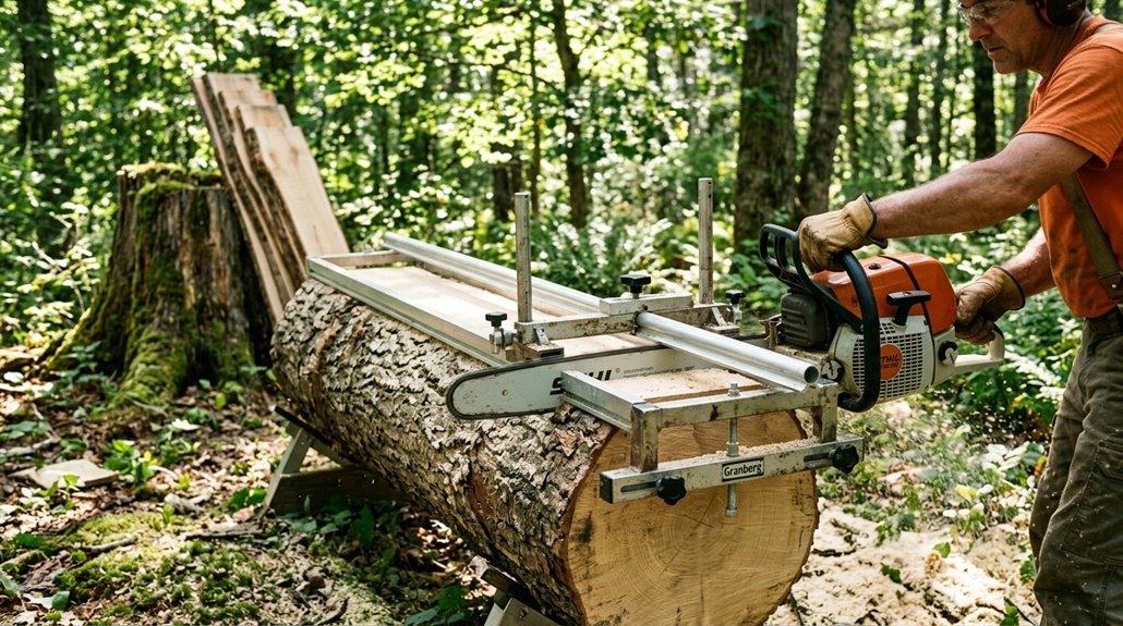 best chainsaw mills for lumber