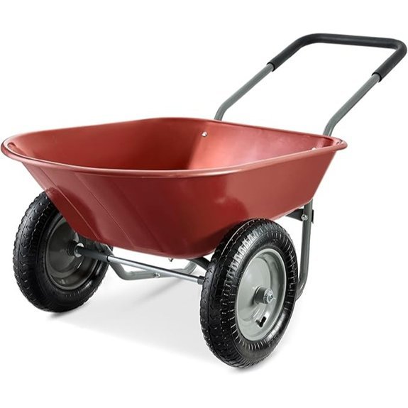 best choice wheelbarrow garden cart