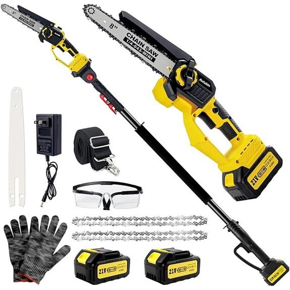 brushless cordless pole saw mini chainsaw