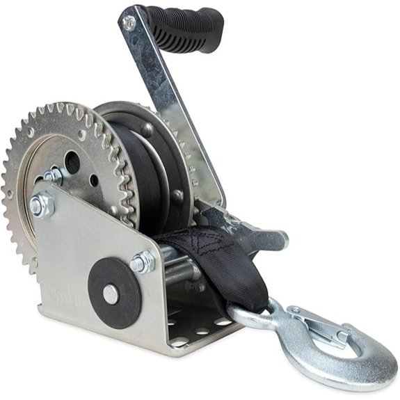 camco 2000lb trailer winch