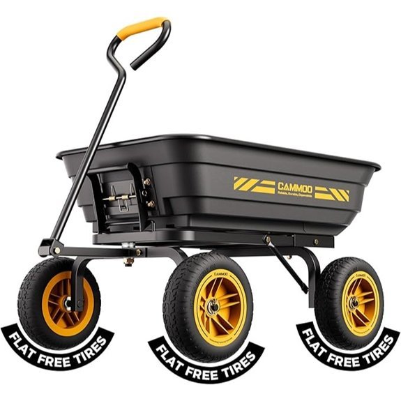 cammoo 600lb dump cart