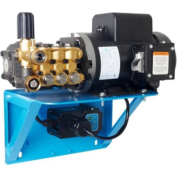 canpump wall mount pressure washer