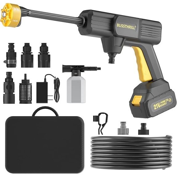 cordless 1100 psi portable washer