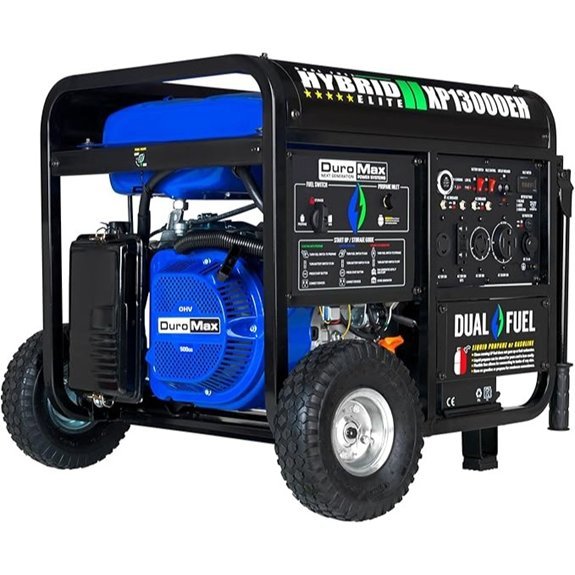 duromax xp13000eh dual fuel generator