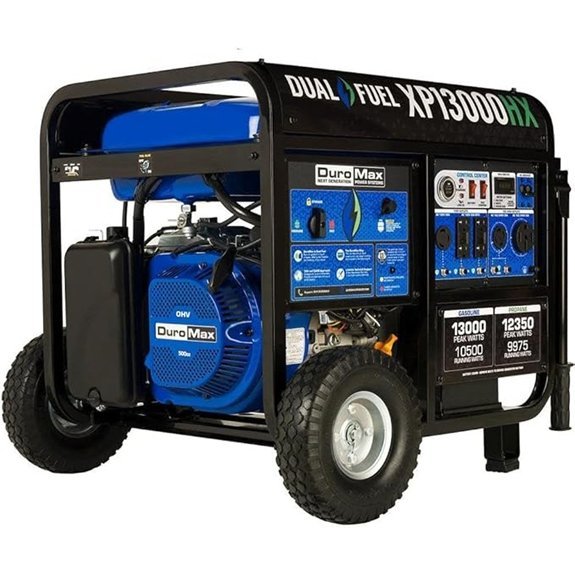 duromax xp13000hx generator specifications