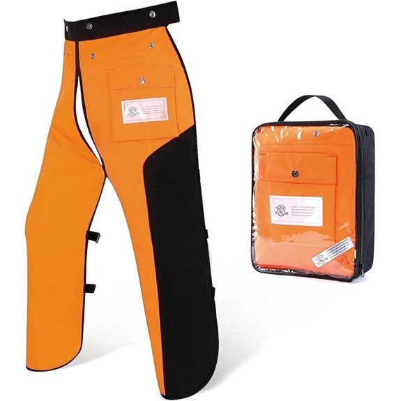 eight layer chain saw chaps apron