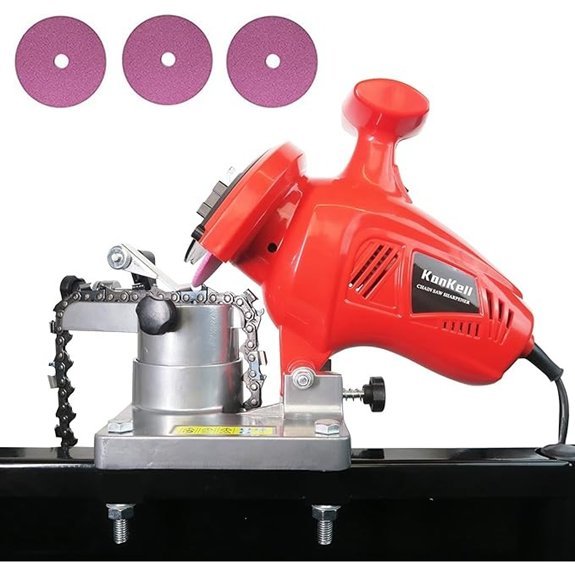 electric chainsaw sharpener 250w adjustable angle