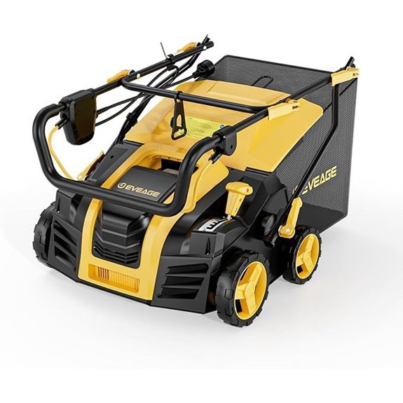 eveage 16 inch dethatcher scarifier