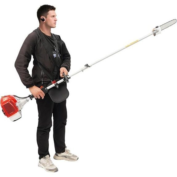 gas powered 43cc pole saw