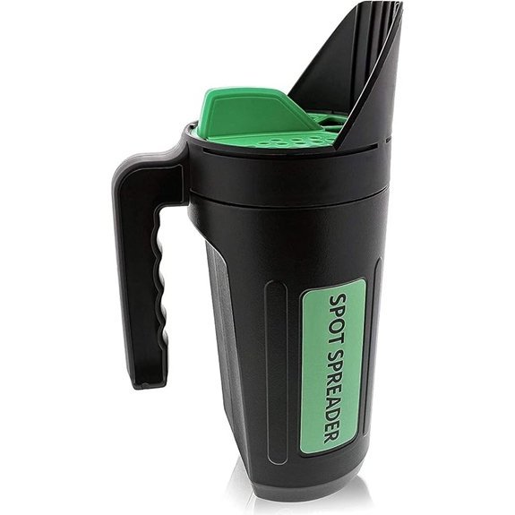 hand spreader shaker for seeds