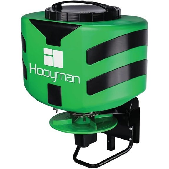hooyman atv seeder 125 lb hopper