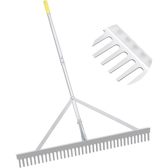 landscape rake 36 aluminum 69 handle