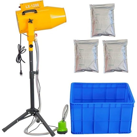 langxun 1200w foam machine upgrade