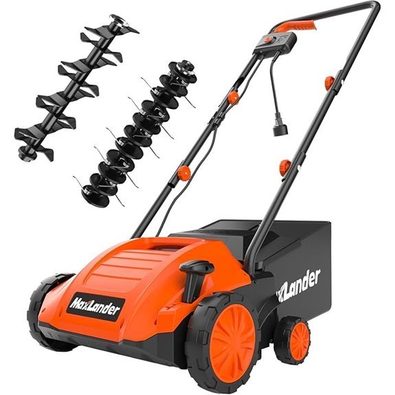 maxlander 13 12 amp dethatcher
