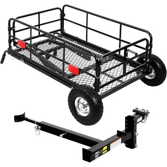maxxhaul foldable hitch carrier